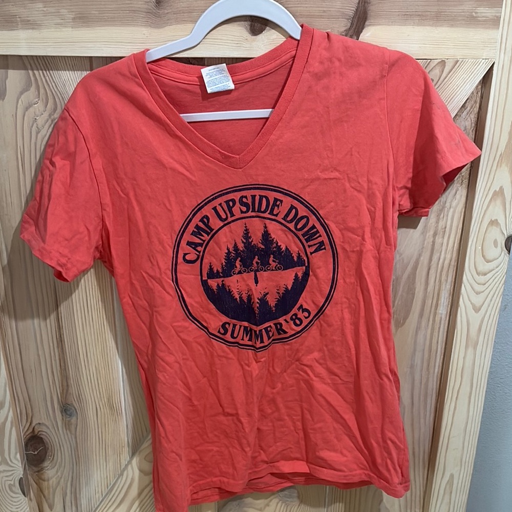 Camp Upside Down Graphic Tee